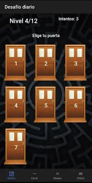 Play Laberinto de puertas as an online game Laberinto de puertas with UptoPlay