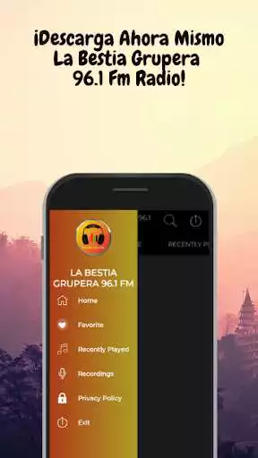 Play La Bestia Grupera 96.1 Radio  and enjoy La Bestia Grupera 96.1 Radio with UptoPlay
