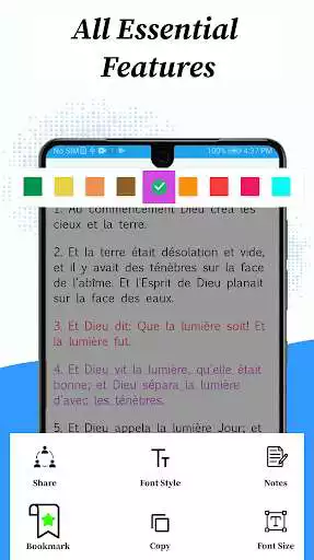 Play La Bible Darby - Holy Bible as an online game La Bible Darby - Holy Bible with UptoPlay