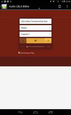 Play La Biblia de las Americas