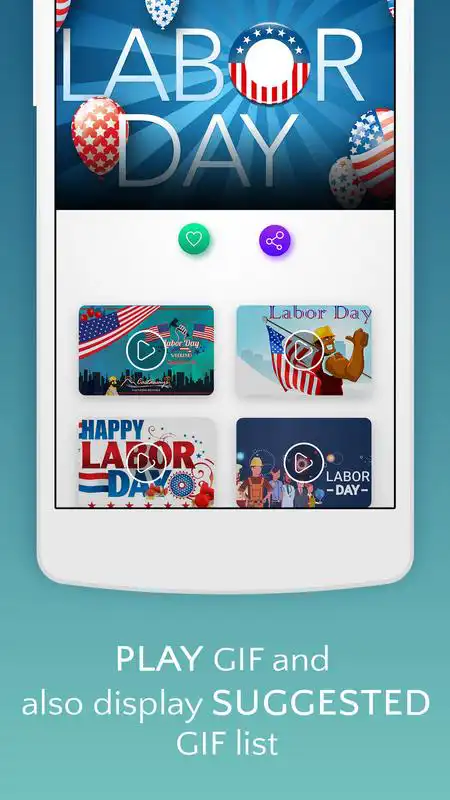 Play Labor Day GIF Collection