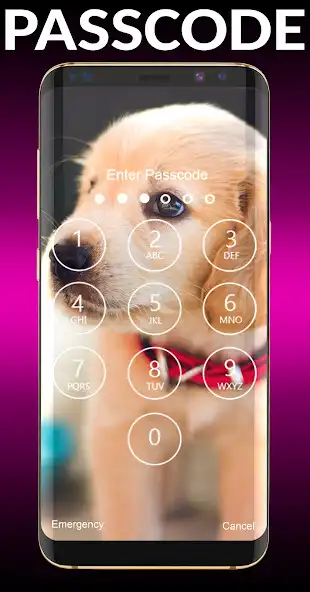 Play Labrador Lock Screen as an online game Labrador Lock Screen with UptoPlay