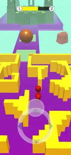 Play Labyrinth Run 3D as an online game Labyrinth Run 3D with UptoPlay