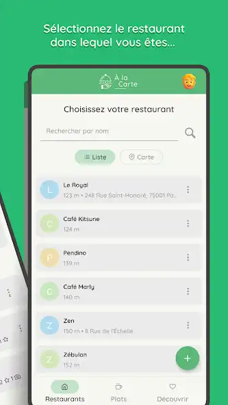 Play À la carte - Notez les plats as an online game À la carte - Notez les plats with UptoPlay