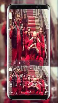 Play La casa de Papel  Keyboard Theme Emoji