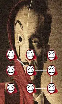 Play La casa de papel pattern lock Screen