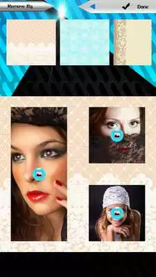 Play Lace Photo Collage