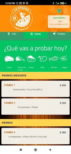 Play La Chacha - Empanadas as an online game La Chacha - Empanadas with UptoPlay