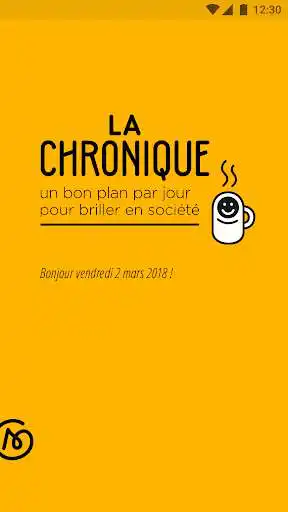 Play La Chronique  and enjoy La Chronique with UptoPlay