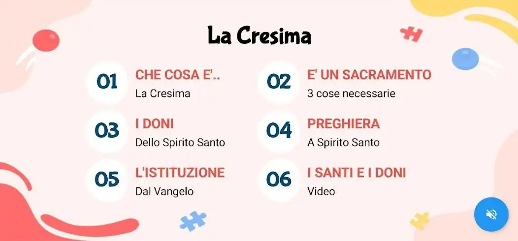 Play La Cresima - Catechismo as an online game La Cresima - Catechismo with UptoPlay