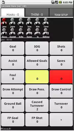 Play Lacrosse Stats Lite  and enjoy Lacrosse Stats Lite with UptoPlay