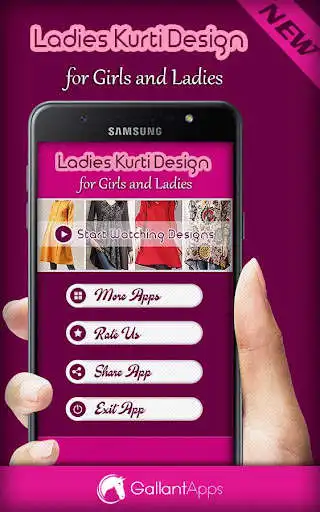 Play Ladies Kurti Designs as an online game Ladies Kurti Designs with UptoPlay