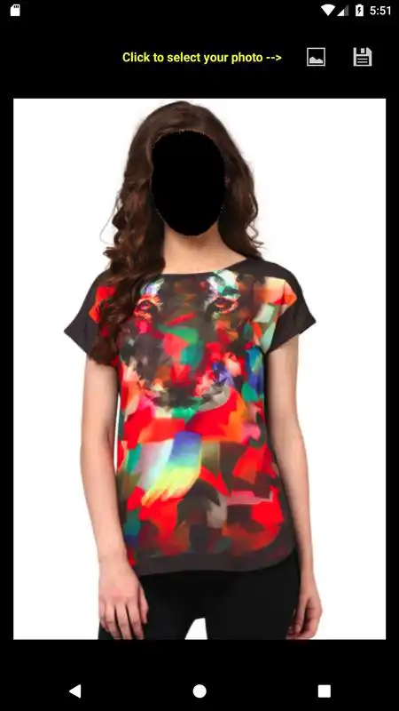 Play Ladies T Shirt Face Changer
