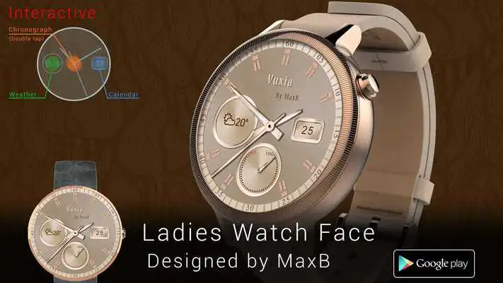Play Ladies Watch Face