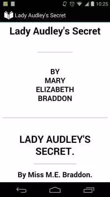Play Lady Audleys Secret