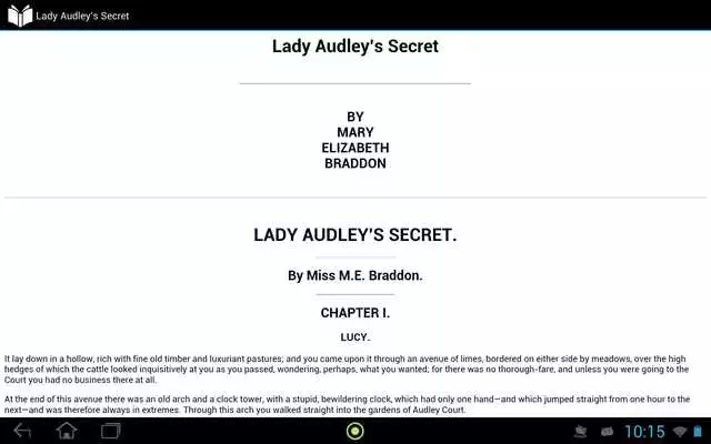 Play Lady Audleys Secret