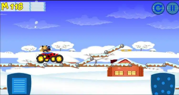 Play Ladybug  Cat Noir racing car