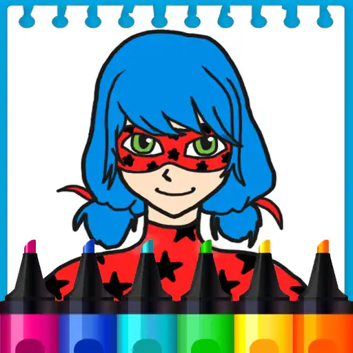 Play LadyBug Coloring Book Pages APK