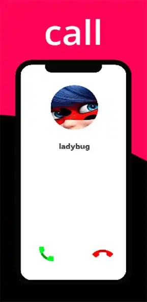 Play ladybug fake call and chat as an online game ladybug fake call and chat with UptoPlay