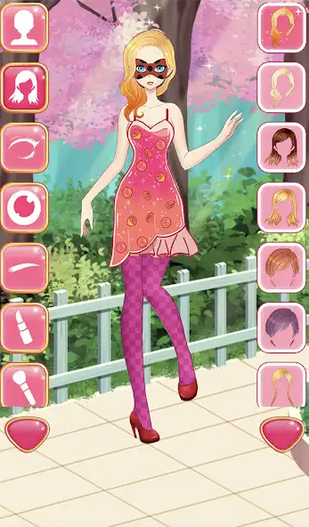 Play Lady bug Girl Dress Up Fashion as an online game Lady bug Girl Dress Up Fashion with UptoPlay