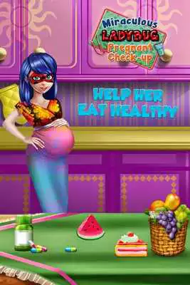 Play Ladybug Pregnant Mommy NewBorn Baby