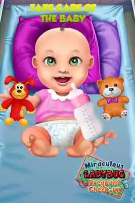 Play Ladybug Pregnant Mommy NewBorn Baby