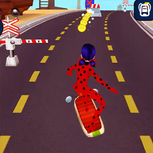 Play lady bug runner subway APK