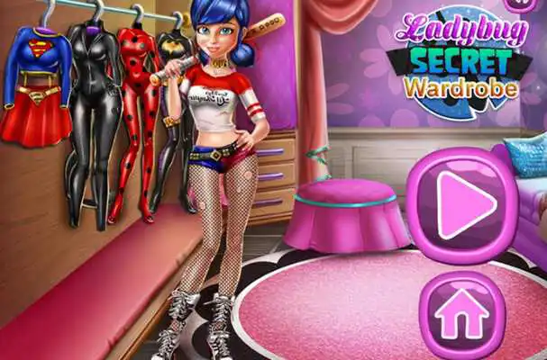 Play Ladybug Secret Wardobe Girls Games