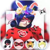 Free play online Ladybug Stickers Snap Selfie APK Free play online Ladybug Stickers Snap Selfie APK