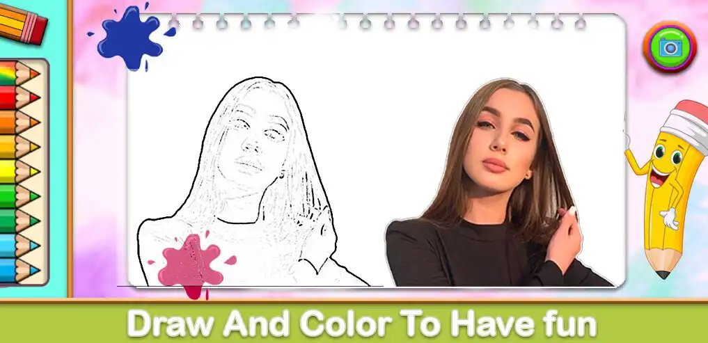 Play Lady Diana Coloring Game  and enjoy Lady Diana Coloring Game with UptoPlay