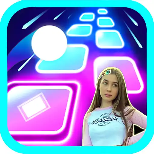 Play Lady Diana Magic Tiles Hop Edm Rush APK
