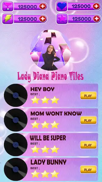 Play Lady Diana Piano Tiles Game  and enjoy Lady Diana Piano Tiles Game with UptoPlay