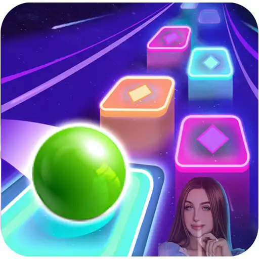 Play Lady Diana Tiles Hop songs APK