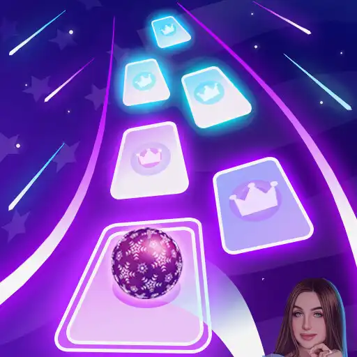Play Lady Diana Tiles Jump Ball Edm APK