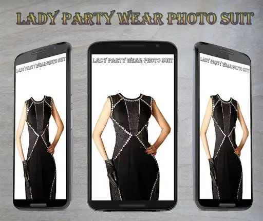 Play Lady Party Wear Photo Suit as an online game Lady Party Wear Photo Suit with UptoPlay