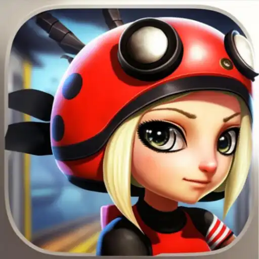 Play Lady Run Subway Bug 3D APK