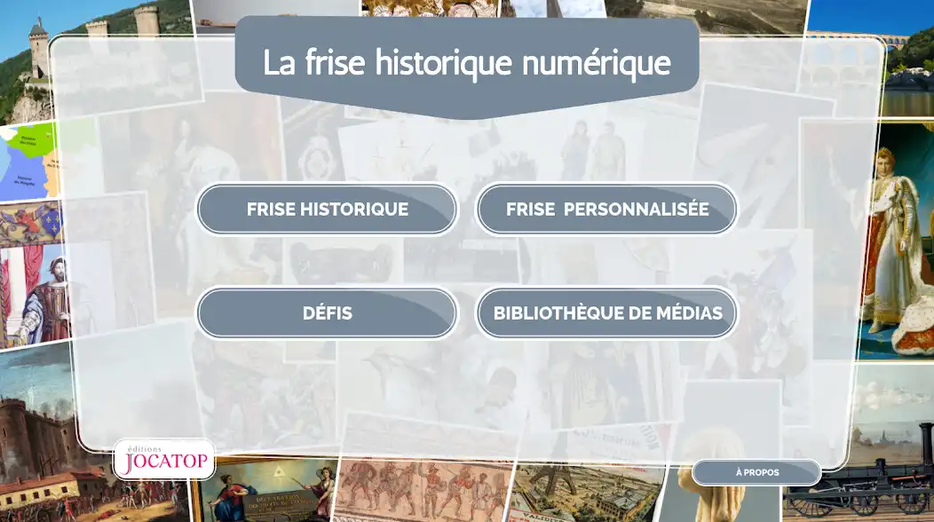 Play La Frise Historique Numérique  and enjoy La Frise Historique Numérique with UptoPlay