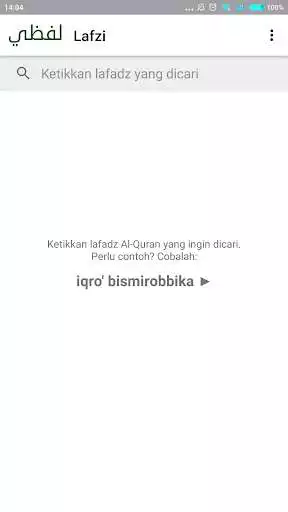 Play Lafzi - Pencarian Ayat Al Quran as an online game Lafzi - Pencarian Ayat Al Quran with UptoPlay