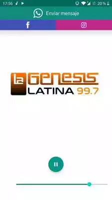 Play La Genesis Latina 99.7 as an online game La Genesis Latina 99.7 with UptoPlay