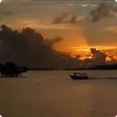 Free play online Lagoon Sunset Live Wallpaper APK