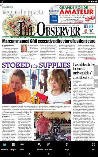 Play La Grande Observer E-Edition as an online game La Grande Observer E-Edition with UptoPlay