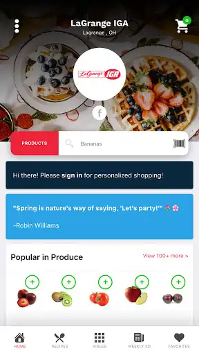 Play LaGrange IGA  and enjoy LaGrange IGA with UptoPlay