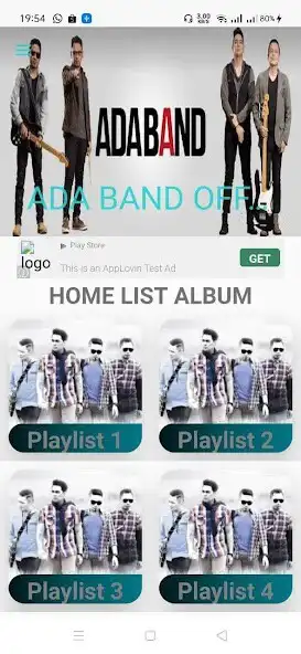 Play Lagu Ada Band MP3 Offline as an online game Lagu Ada Band MP3 Offline with UptoPlay