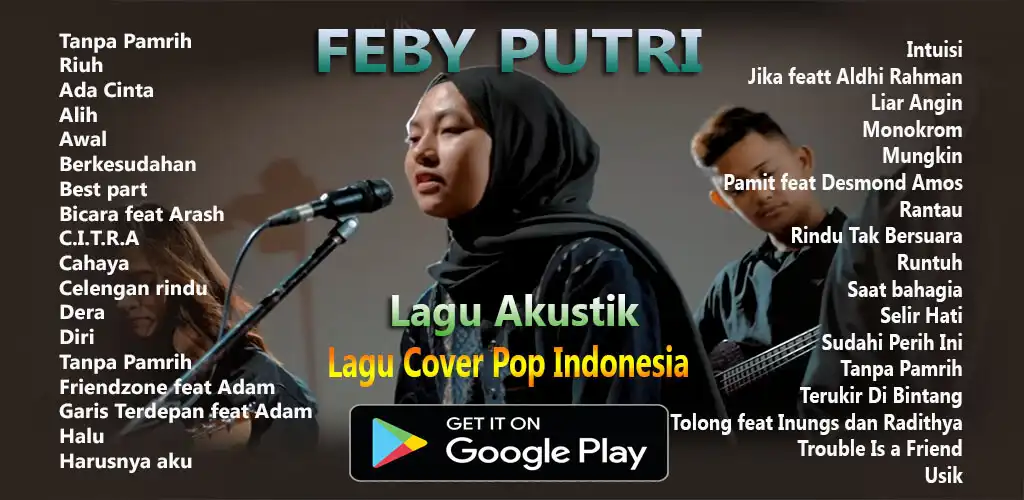 Play Lagu Akustik Feby Putri  and enjoy Lagu Akustik Feby Putri with UptoPlay