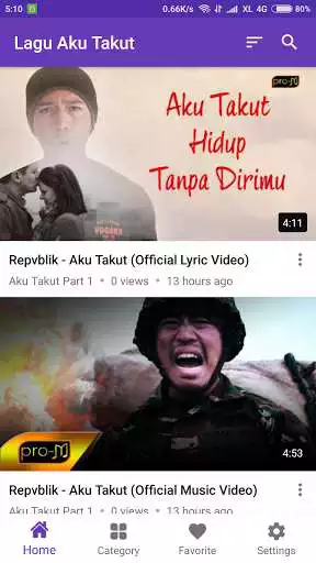 Play Lagu Aku Takut