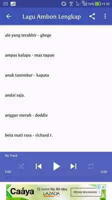 Play Lagu Ambon Lengkap