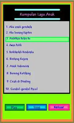 Play Lagu Anak Edisi 1