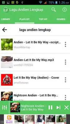 Play Lagu Andien Komplit