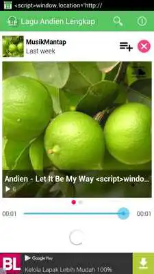 Play Lagu Andien Komplit