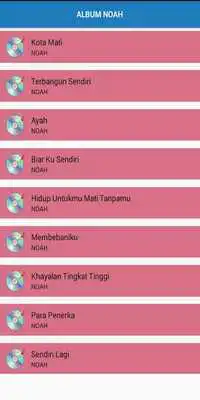 Play Lagu Band Noah Lengkap Full Album + Lirik